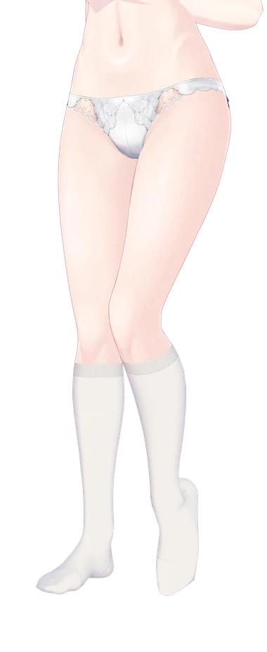 ハイソックス（コットン ホワイト）