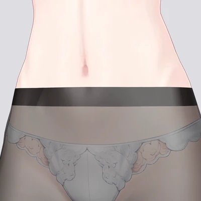 パンストの腰のゴム